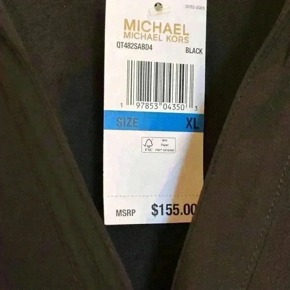 Michael Kors XL black classic pants jumper